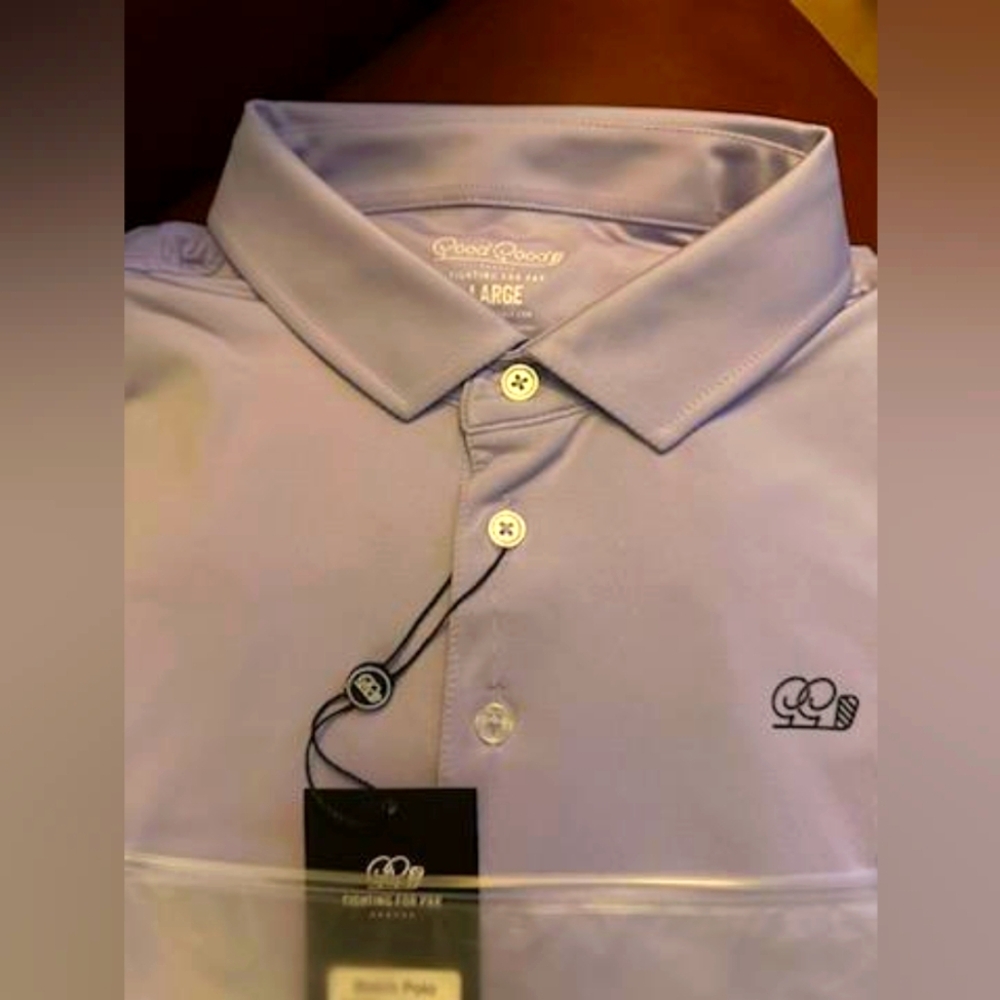 NWT Good Good golf shirt sz. L